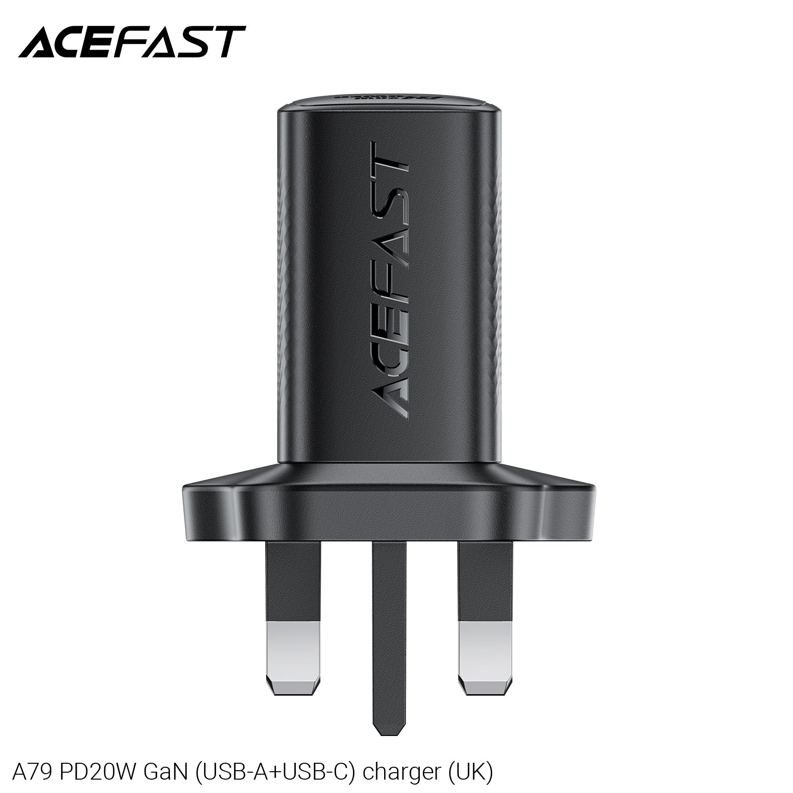 ACEFAST A79 PD20W GaN (USB-A+USB-C) Charger
