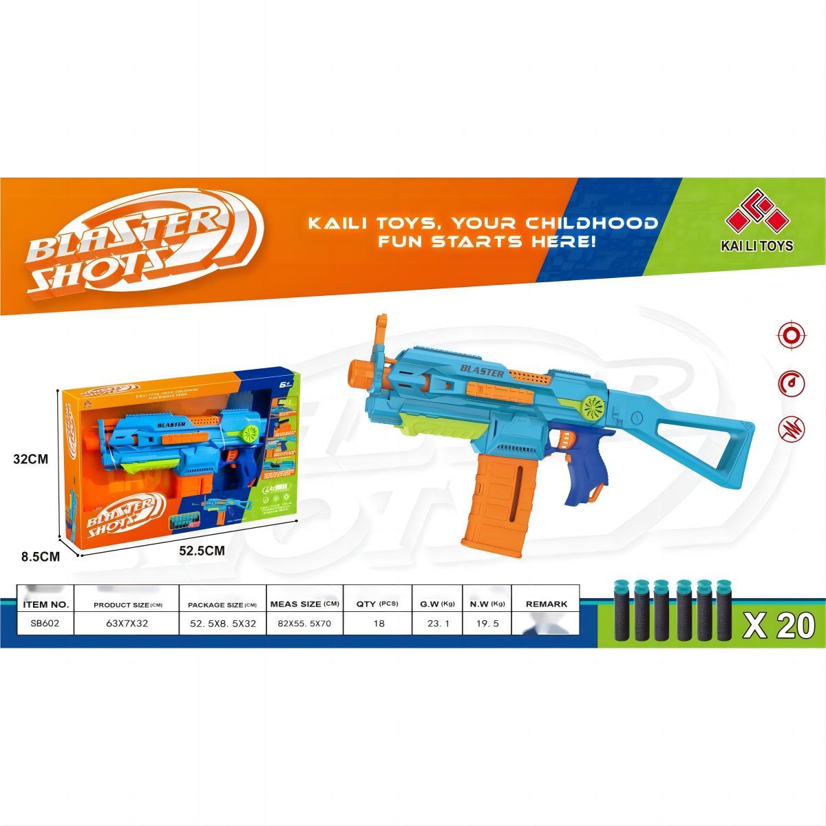 AK Soft Bullet Toy Gun Bomb Blaster SB602 - Hugmie