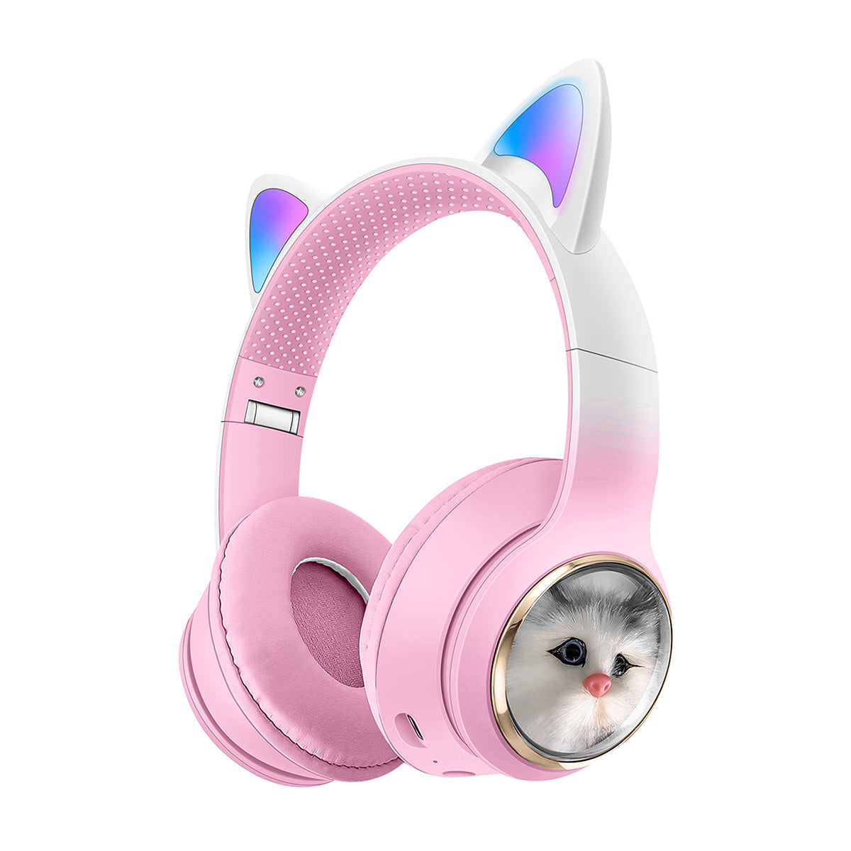 AKZ-09 Cat Ear Wireless Headphones - Hugmie