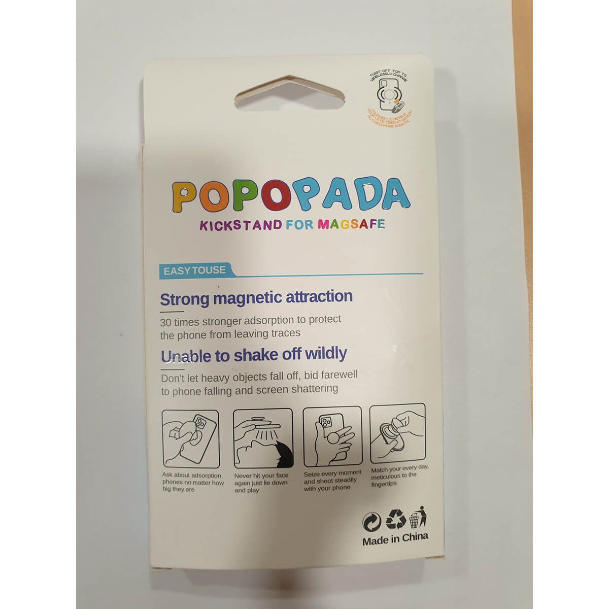 Popopada PopGrip for MagSafe - Hugmie