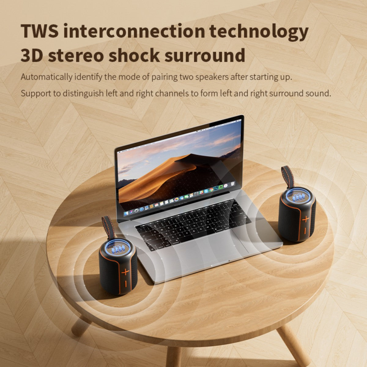 BASS-06 10W Portable Wireless Bluetooth Speaker