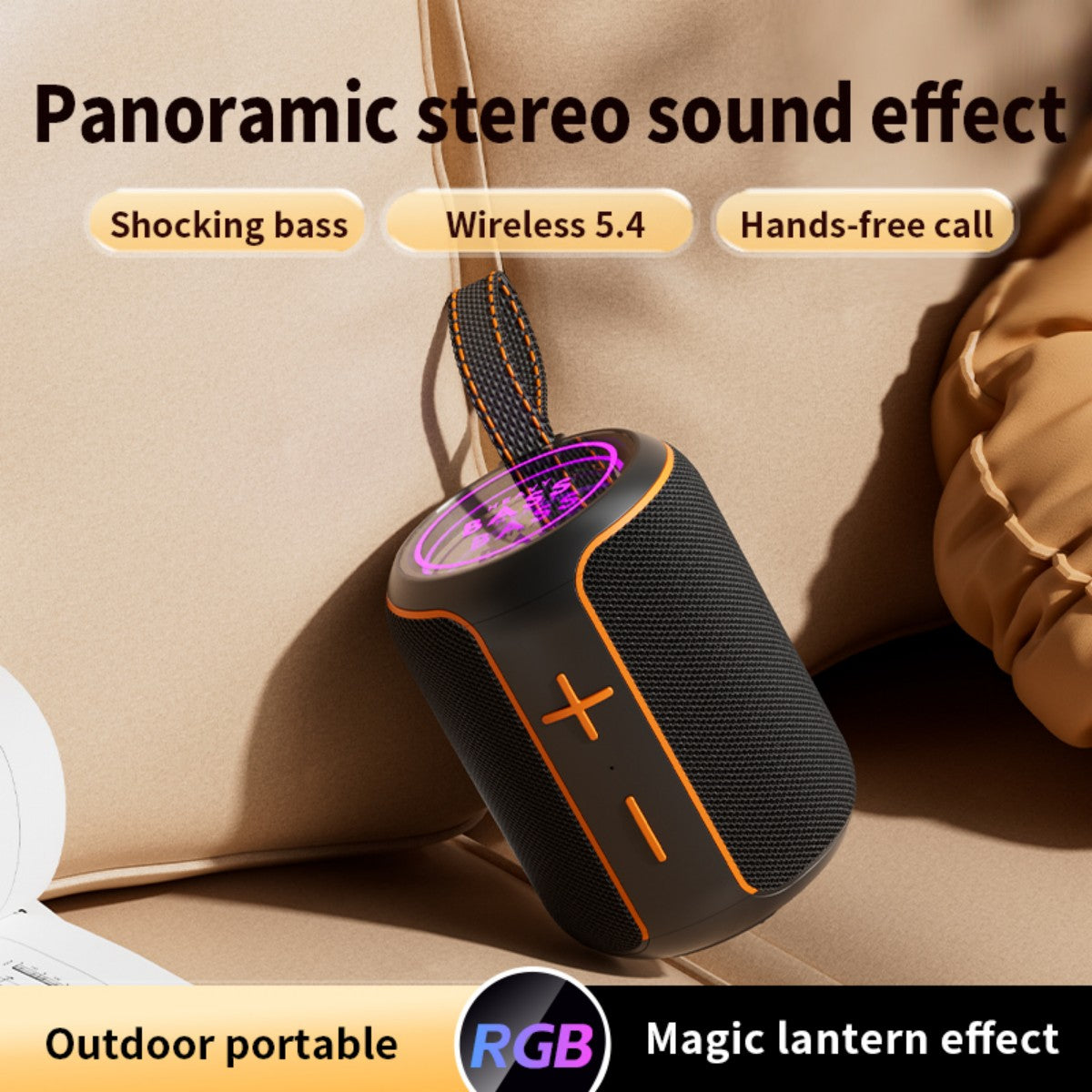 BASS-06 10W Portable Wireless Bluetooth Speaker