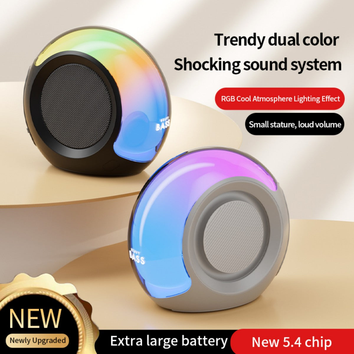 BASS-09 Portable Wireless Bluetooth Speaker