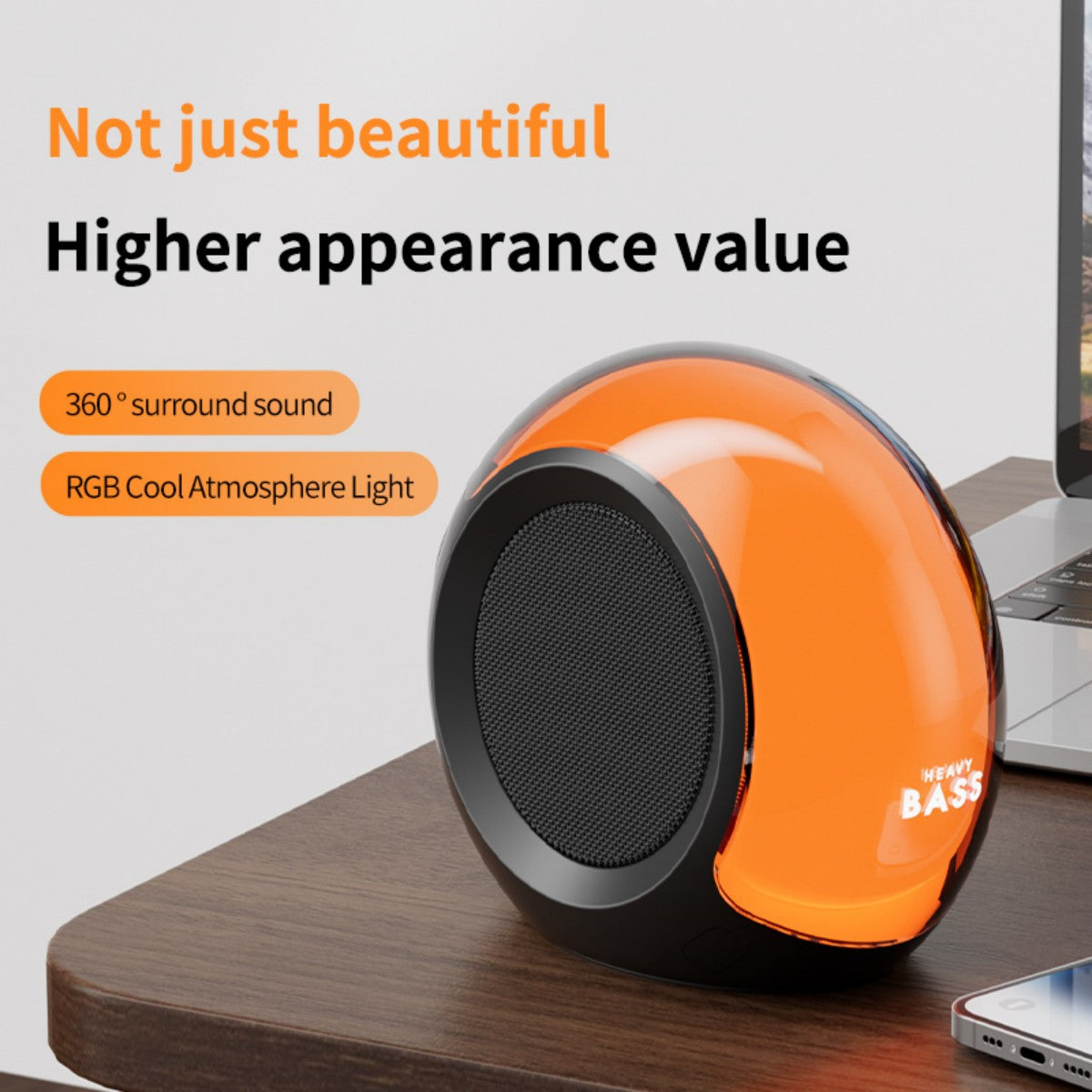 BASS-09 Portable Wireless Bluetooth Speaker