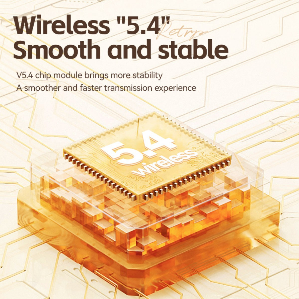 BASS-200 Retro Wireless Headphones Black