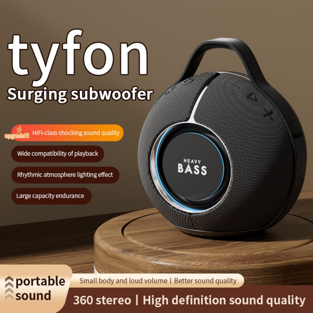 BASS-30 Portable Wireless Bluetooth Speaker