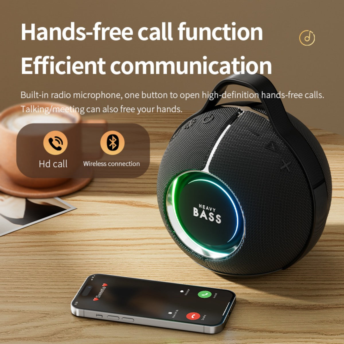 BASS-30 Portable Wireless Bluetooth Speaker