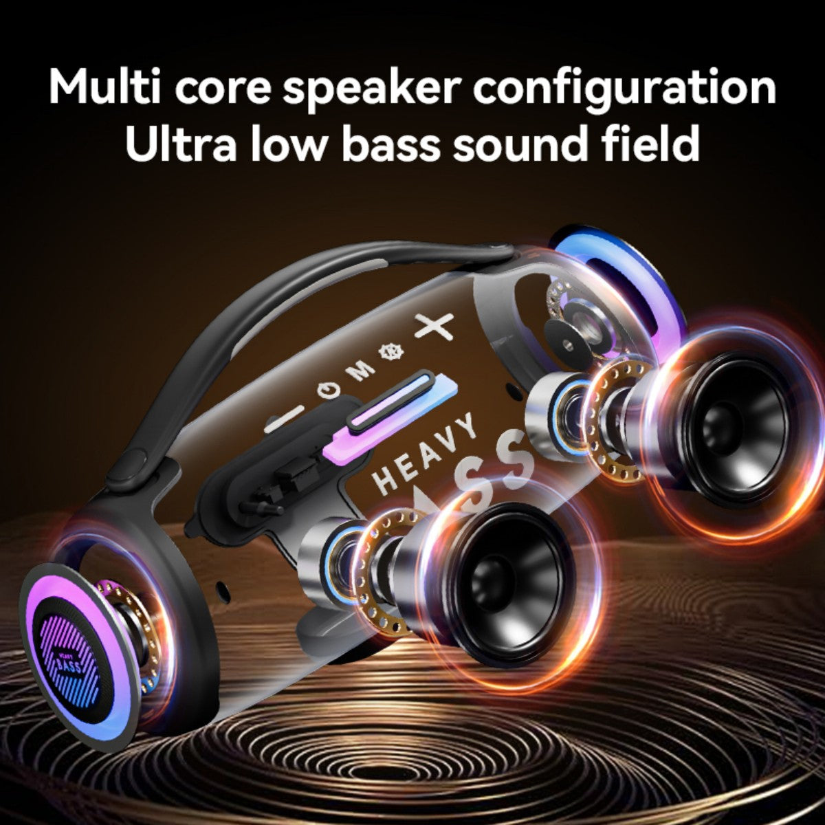 BASS-31 Portable Wireless Bluetooth Speaker