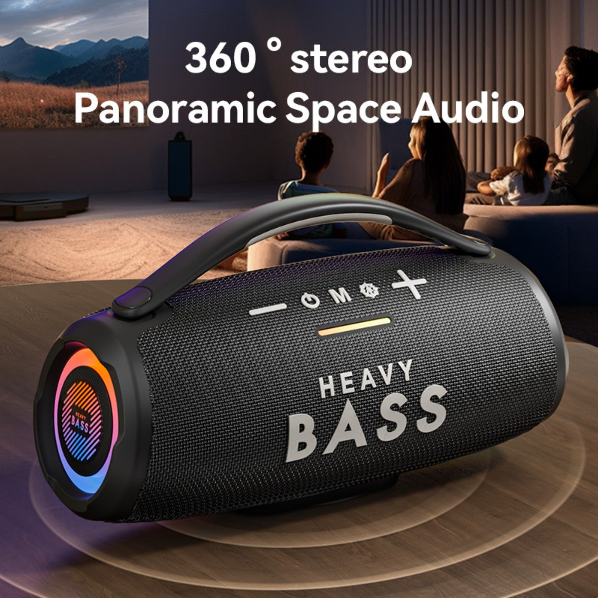 BASS-31 Portable Wireless Bluetooth Speaker