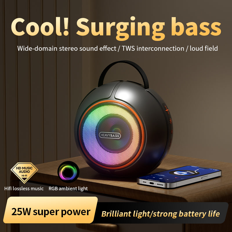 BASS-23 Portable 25W Bluetooth Speaker