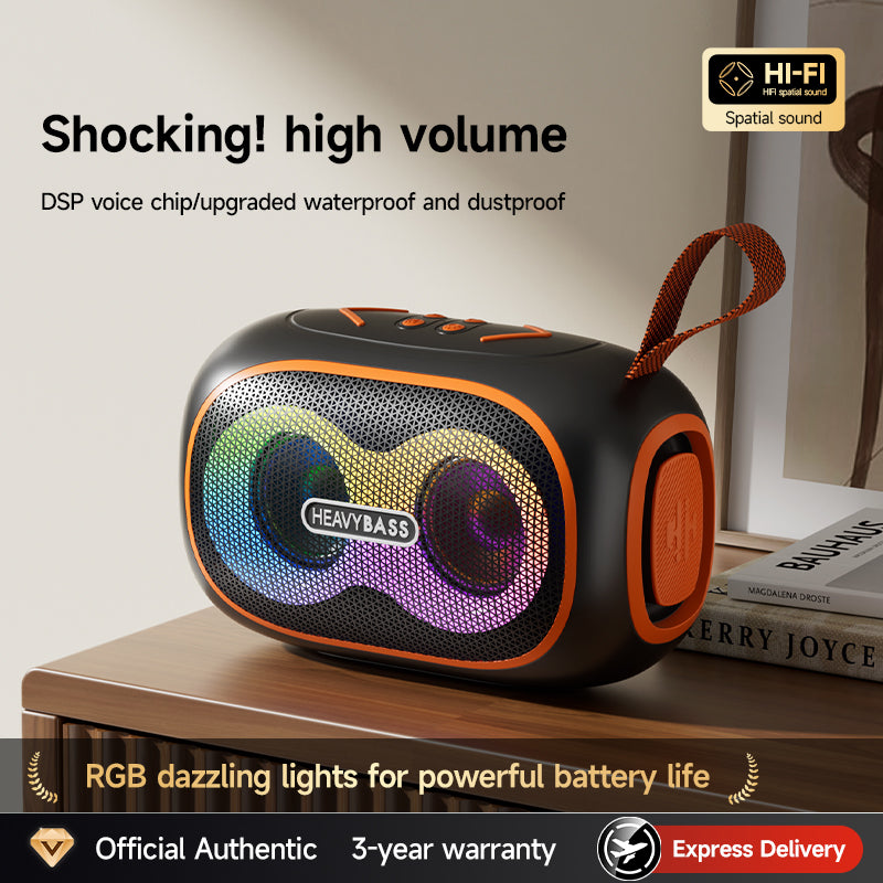BASS-24 Pro Portable Outdoor Wireless Bluetooth Speaker