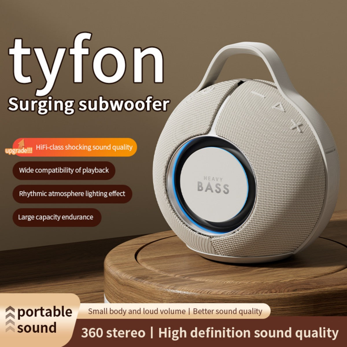 BASS-30 Portable Wireless Bluetooth Speaker