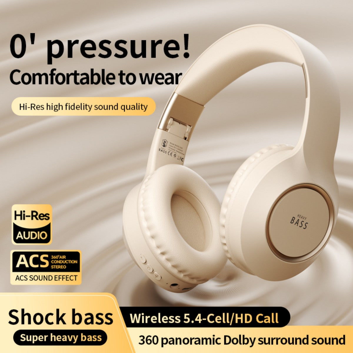 BASS-300 Wireless Headphones