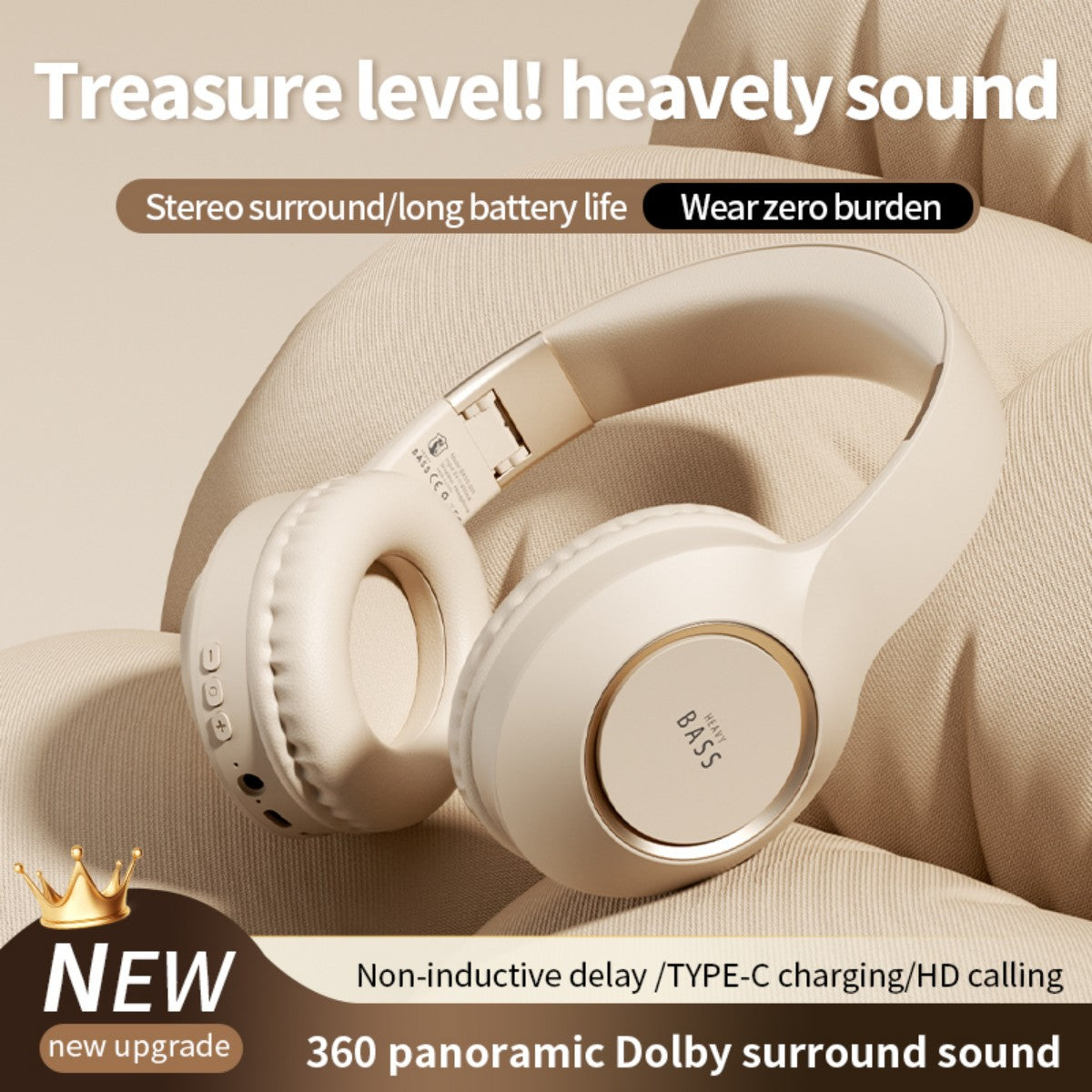 BASS-300 Wireless Headphones