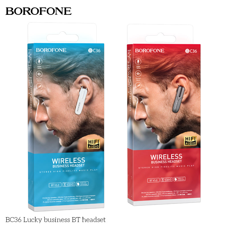 BOROFONE BC36 Lucky Business Bluetooth Earphones