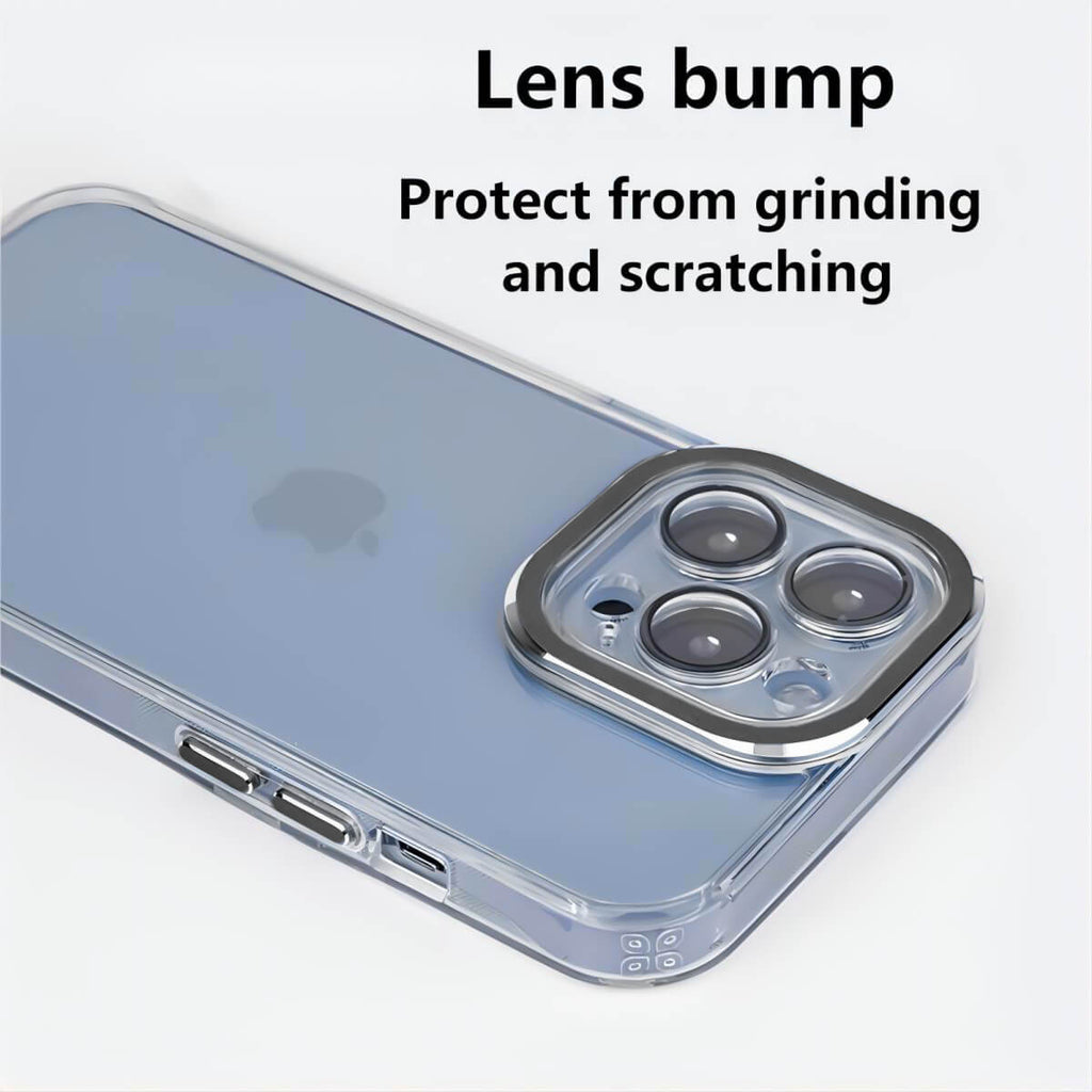 iPhone 7/8 Plus Clear Case Be Rugged-Lens Bump-Hugmie