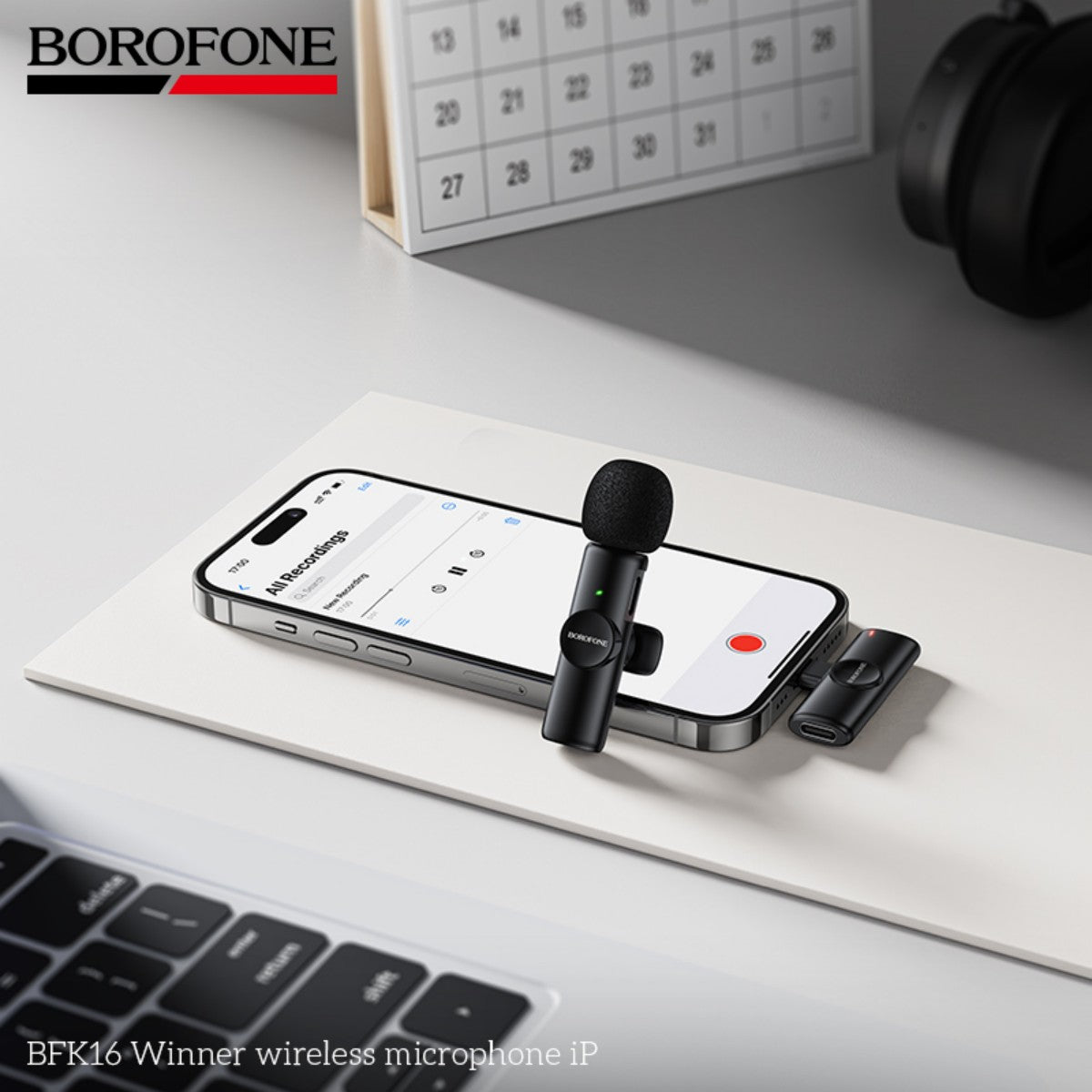 BOROFONE BFK16 Winner Wireless Microphone iP