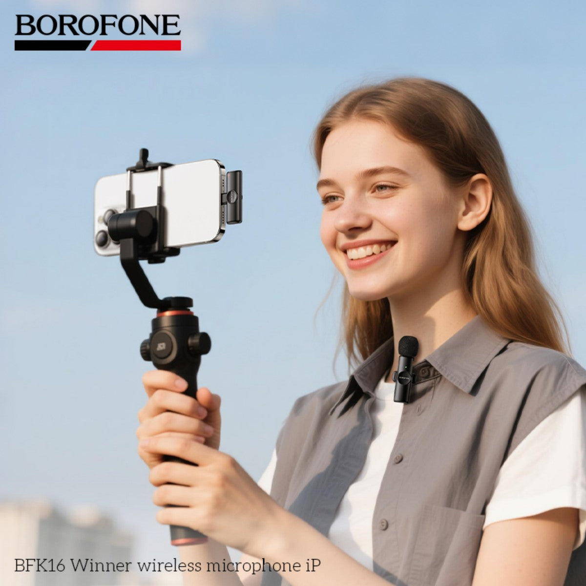 BOROFONE BFK16 Winner Wireless Microphone iP