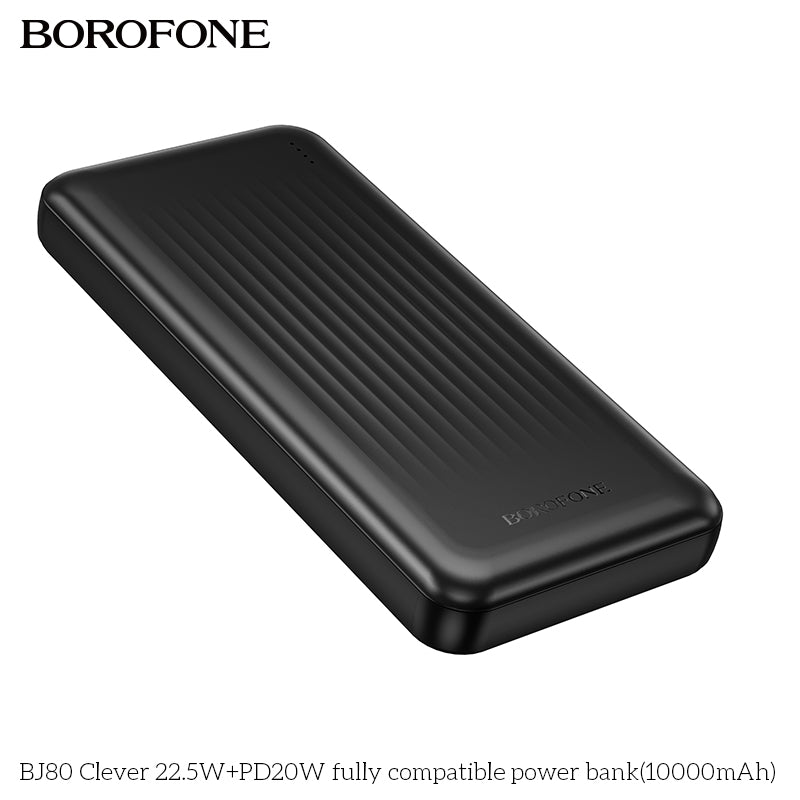 BOROFONE BJ80 Clever 22.5W+PD20W Fully Compatible Power Bank(10000mAh)
