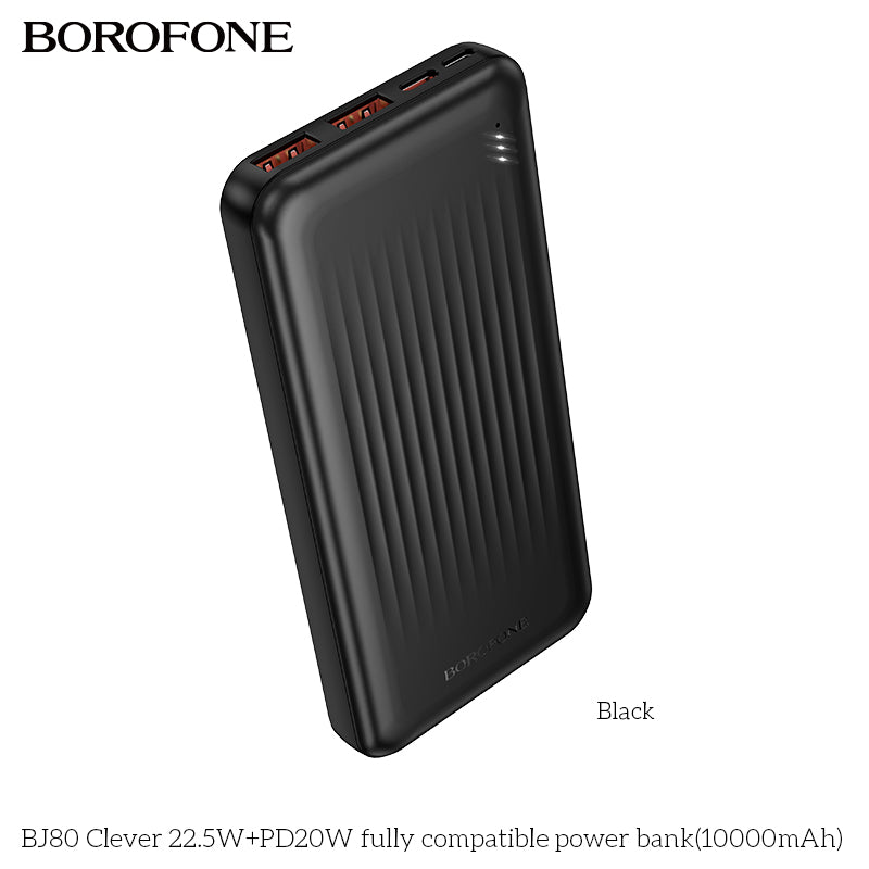 BOROFONE BJ80 Clever 22.5W+PD20W Fully Compatible Power Bank(10000mAh)