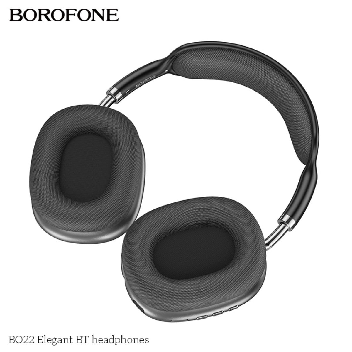 BOROFONE BO22 Elegant Bluetooth Headphones Grey