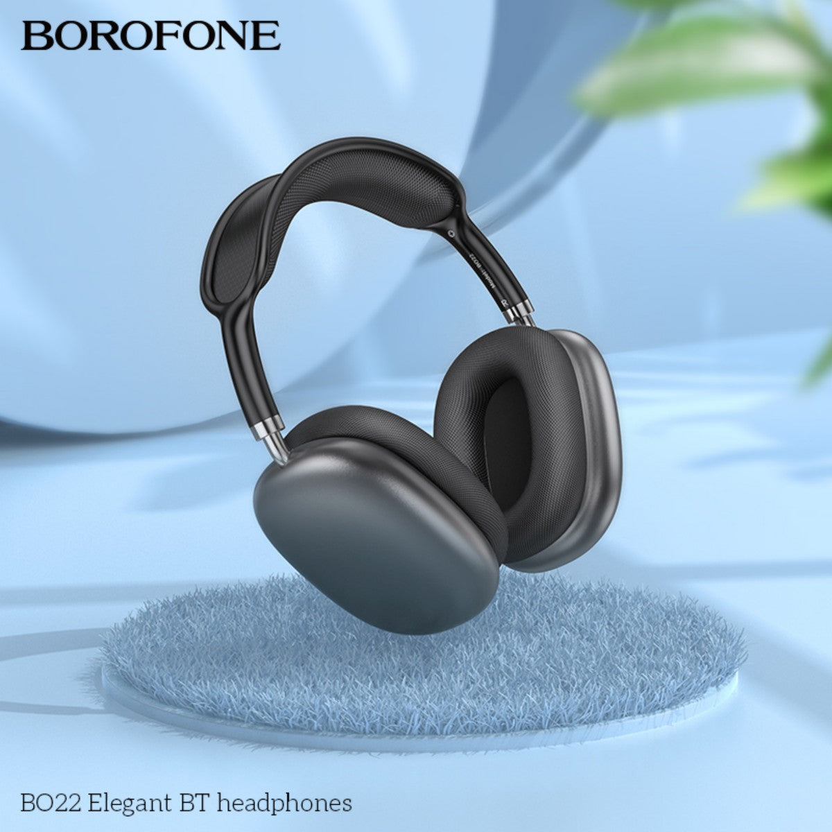 BOROFONE BO22 Elegant Bluetooth Headphones Grey