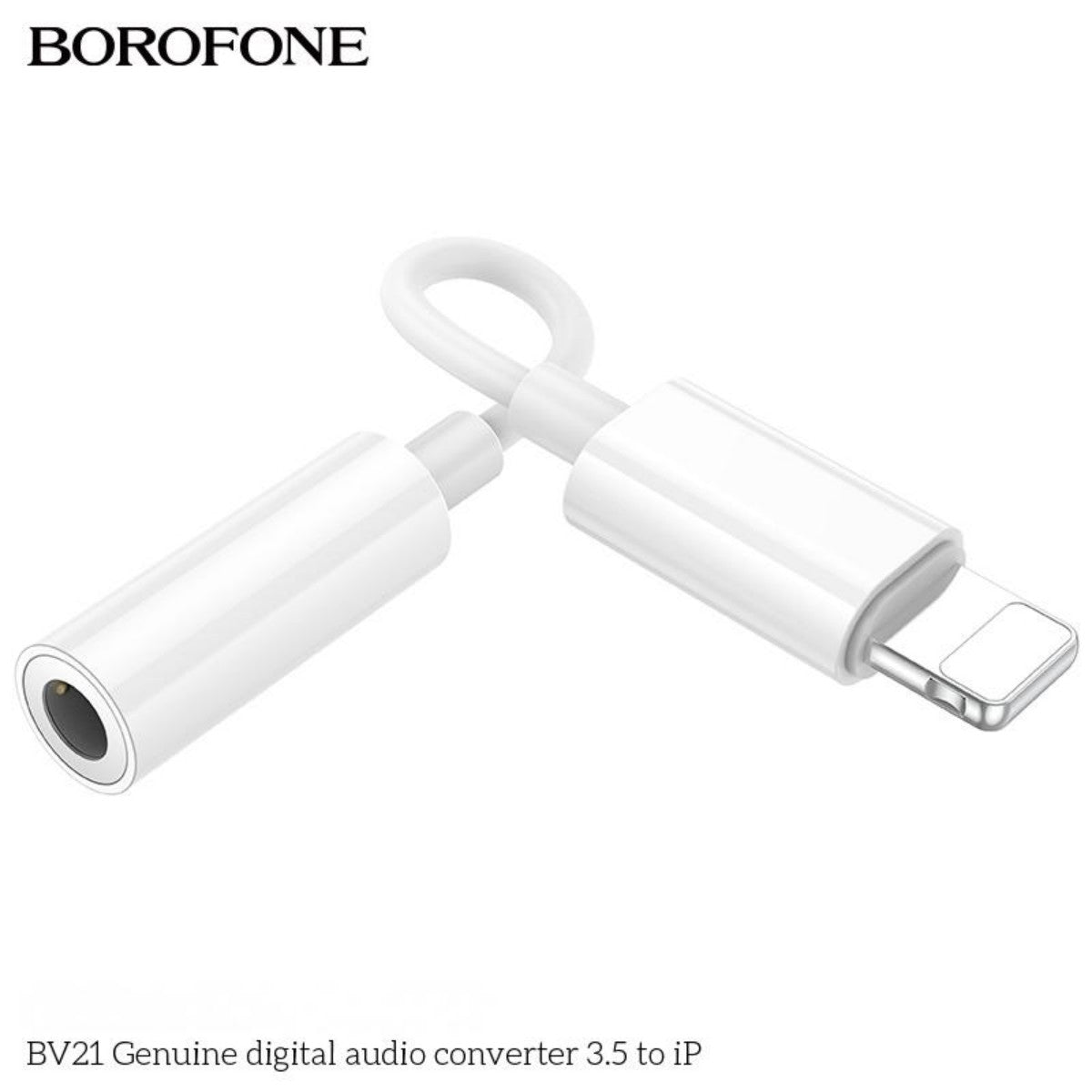 BOROFONE BV21 Genuine iP to 3.5mm Digital Audio Converter
