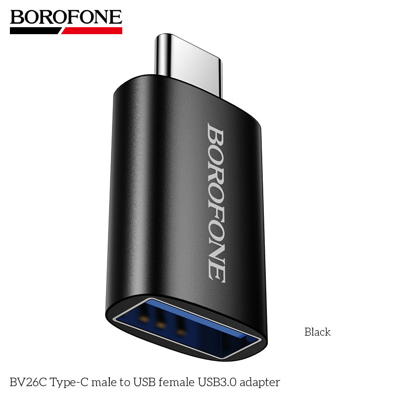 BOROFONE BV26C Type-C Male to USB Female USB3.0 Adapter