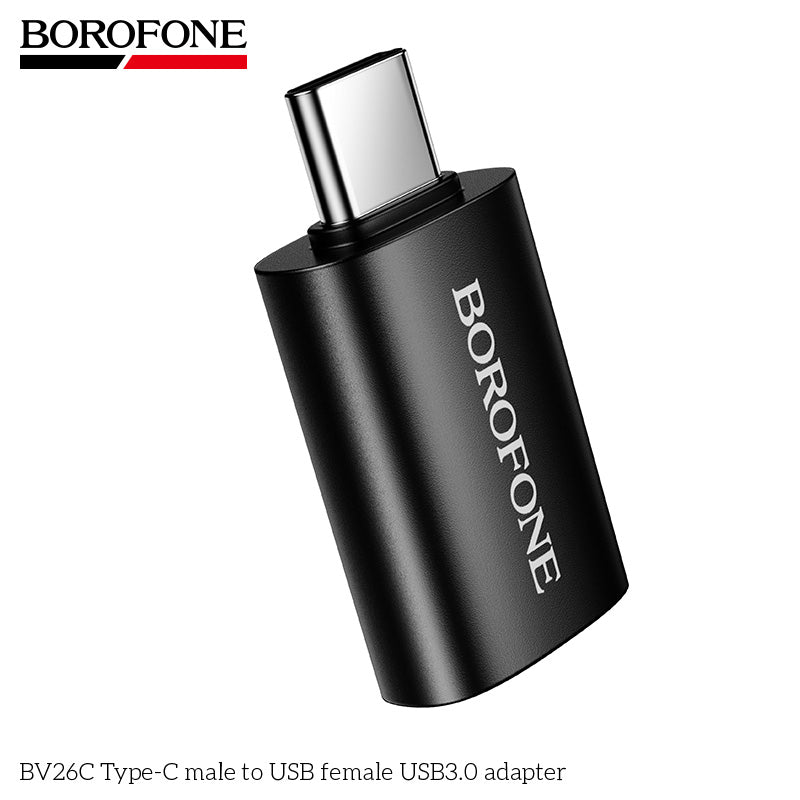 BOROFONE BV26C Type-C Male to USB Female USB3.0 Adapter