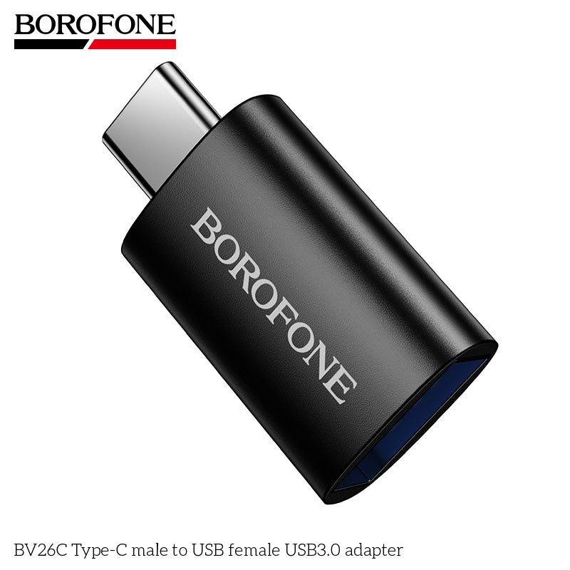 BOROFONE BV26C Type-C Male to USB Female USB3.0 Adapter