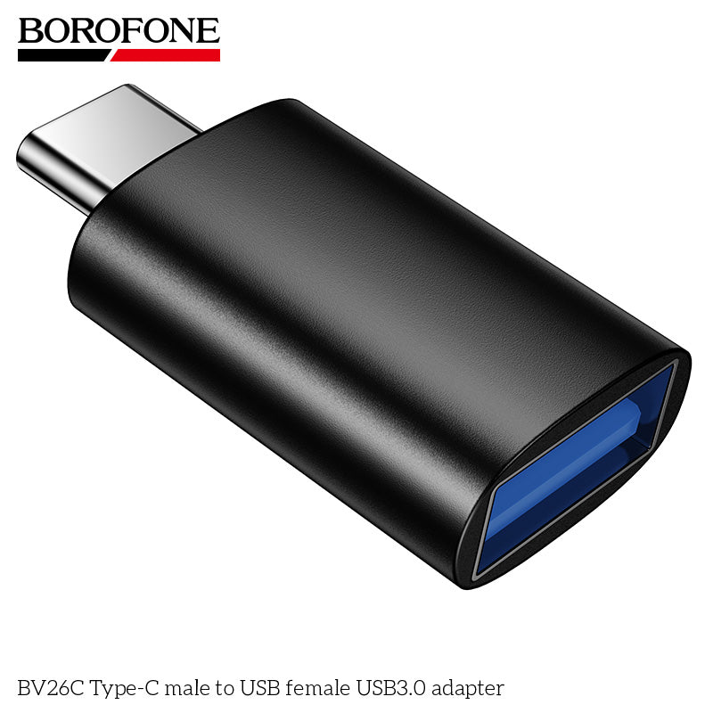 BOROFONE BV26C Type-C Male to USB Female USB3.0 Adapter