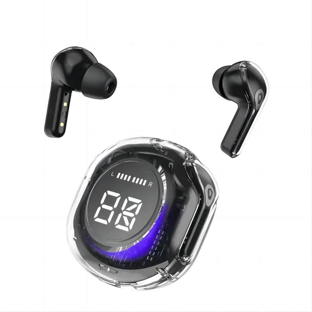 BW09 Wireless Bluetooth Earbuds Black - Hugmie