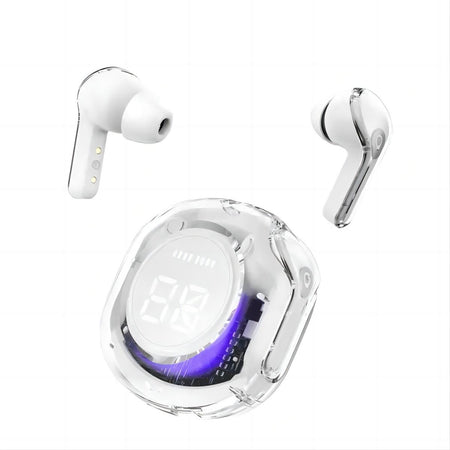 BW09 Wireless Bluetooth Earbuds White - Hugmie