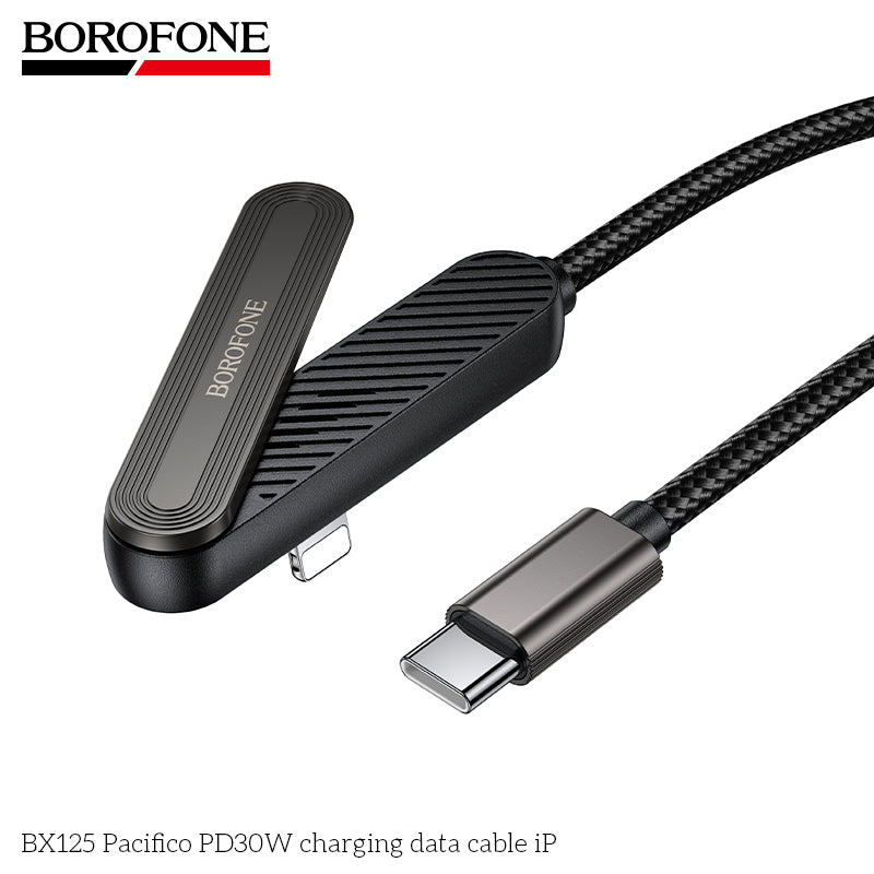 BOROFONE BX125 Pacifico PD30W Type C to Lightning Charger Cable 1M
