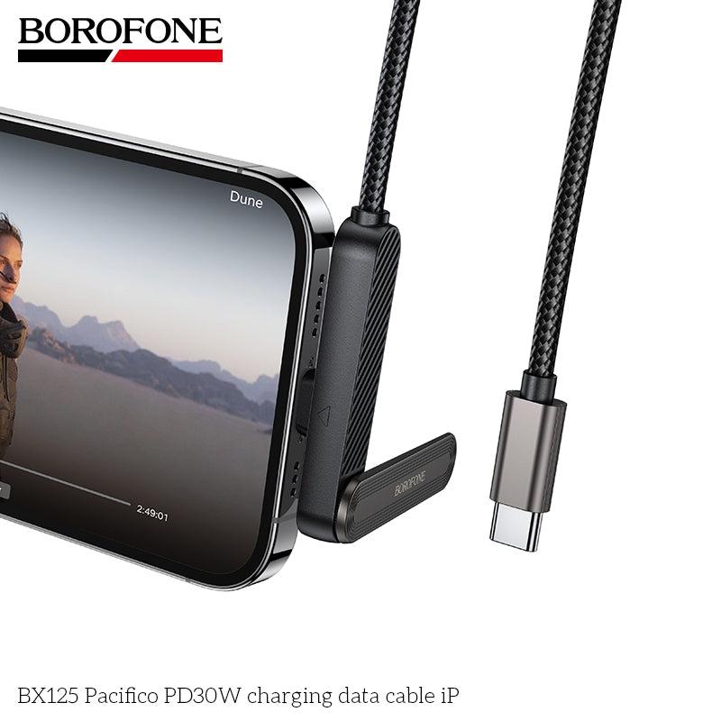 BOROFONE BX125 Pacifico PD30W Type C to Lightning Charger Cable 1M