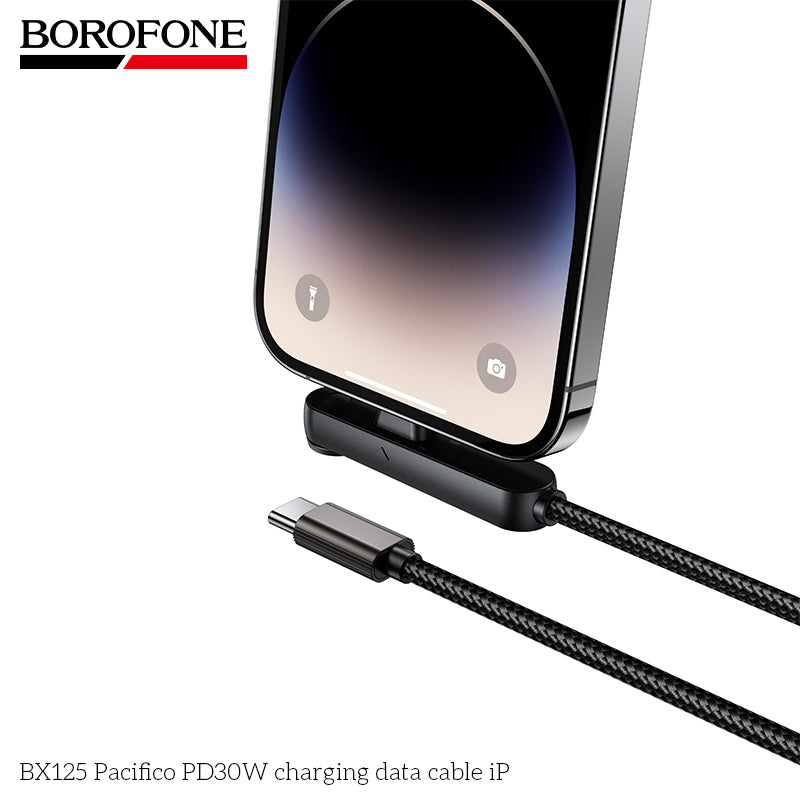 BOROFONE BX125 Pacifico PD30W Type C to Lightning Charger Cable 1M