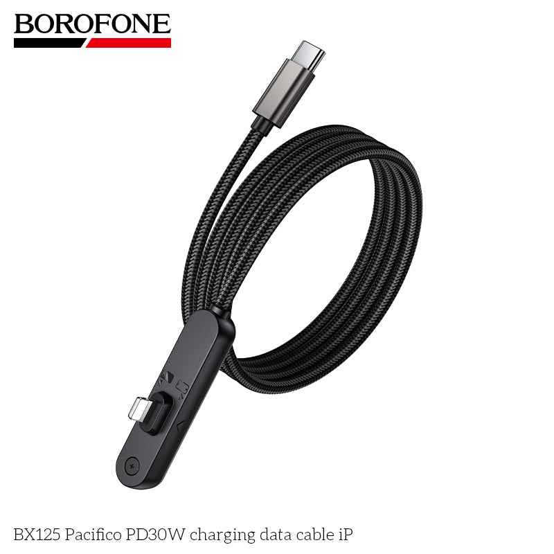 BOROFONE BX125 Pacifico PD30W Type C to Lightning Charger Cable 1M