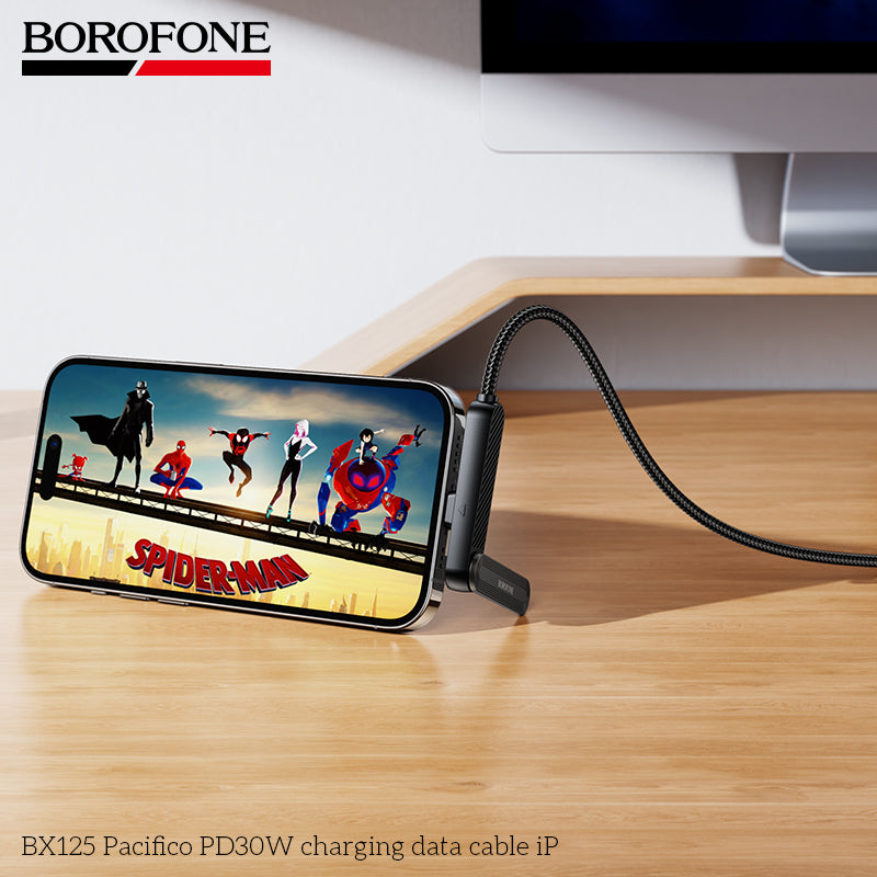 BOROFONE BX125 Pacifico PD30W Type C to Lightning Charger Cable 1M