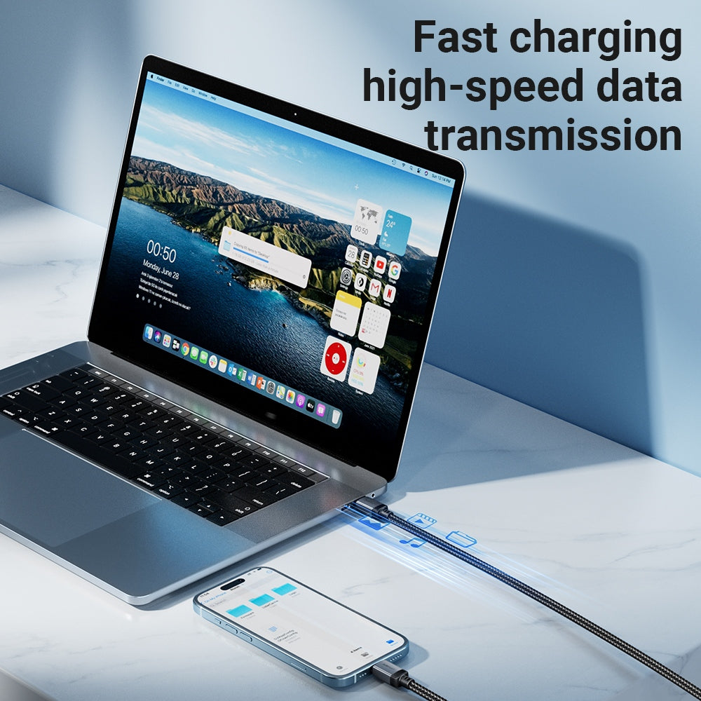 ACEFAST C20-04 USB-A to USB-C Aluminum Alloy Charging Data Cable