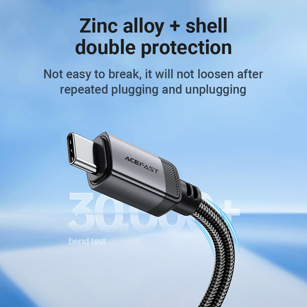 ACEFAST C20-04 USB-A to USB-C Aluminum Alloy Charging Data Cable