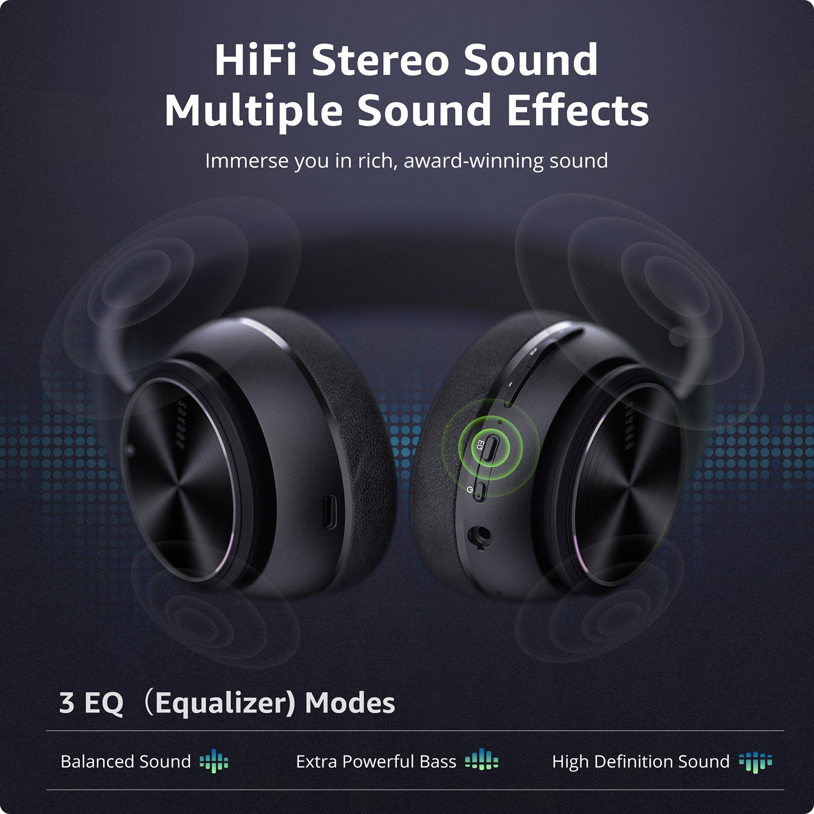 DOQAUS CARE 3 Wireless Headphones