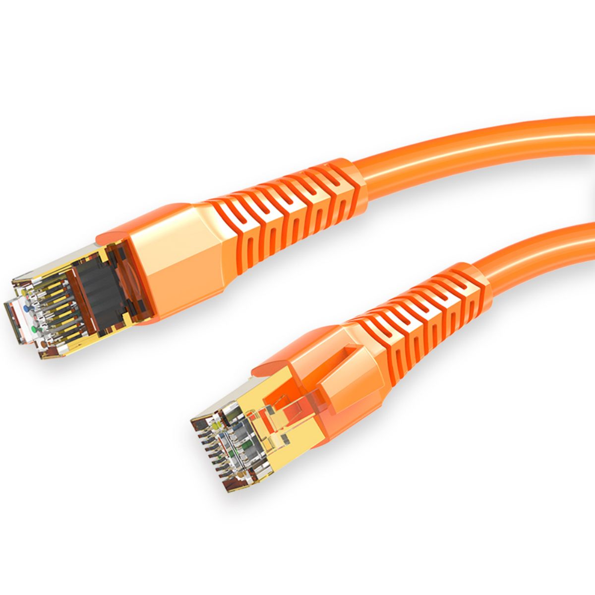 Coteci CTA8 Class 10 Gigabit Ethernet Cable 2M