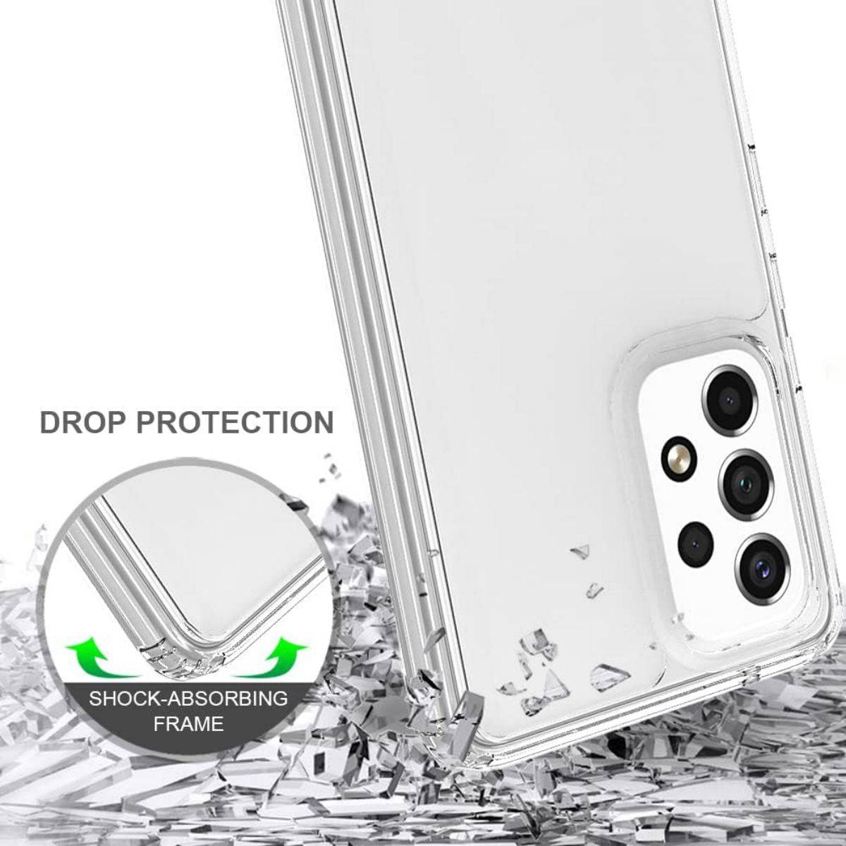 Crystal Armor Series Samsung Clear Shockproof Case - Hugmie