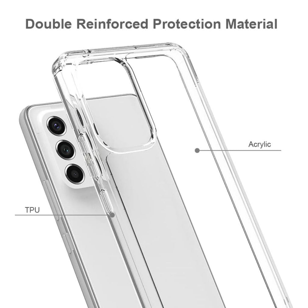 Crystal Armor Series Samsung Clear Shockproof Case - Hugmie