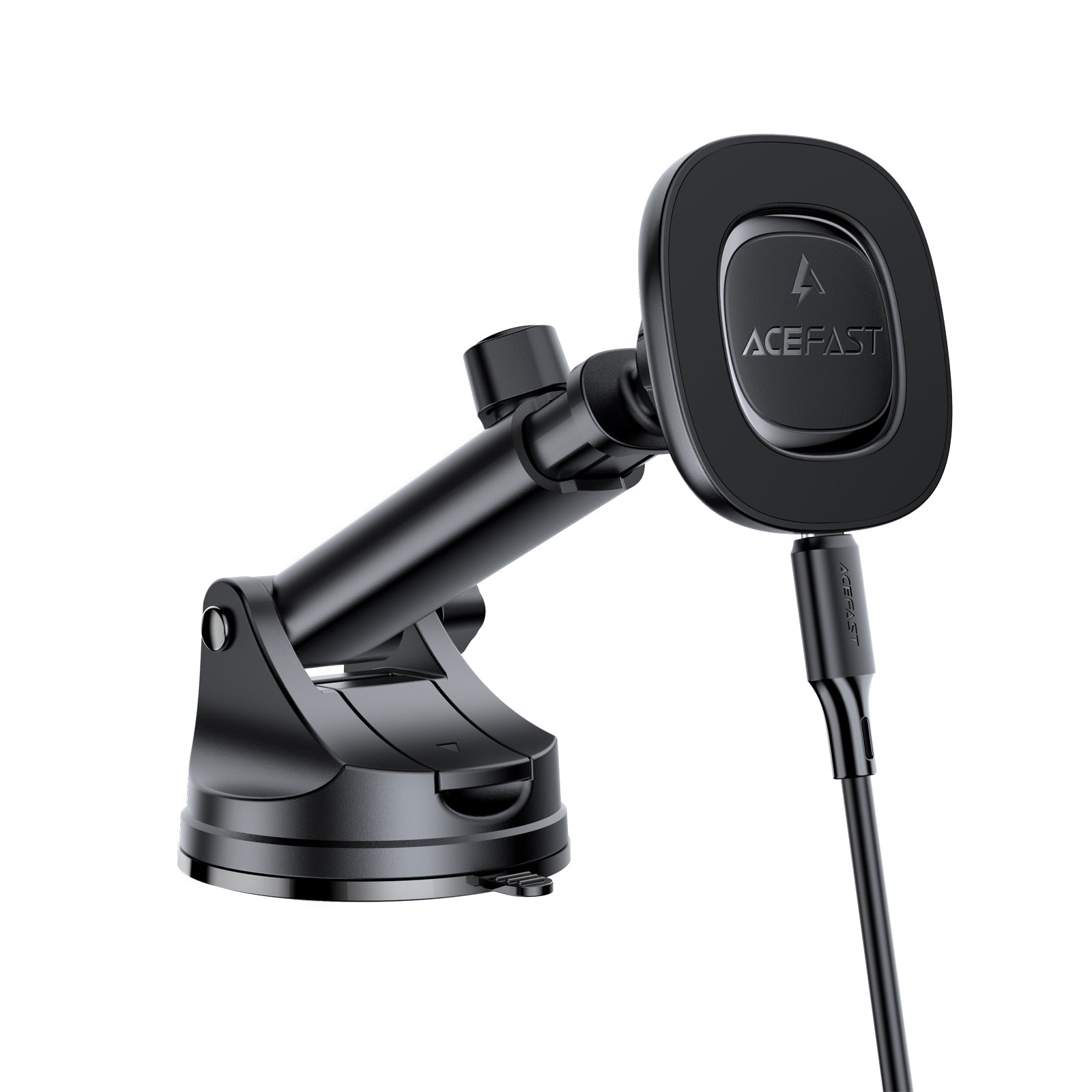 ACEFAST D47 Magnetic Wireless Charging Car Holder for Dashboard Black