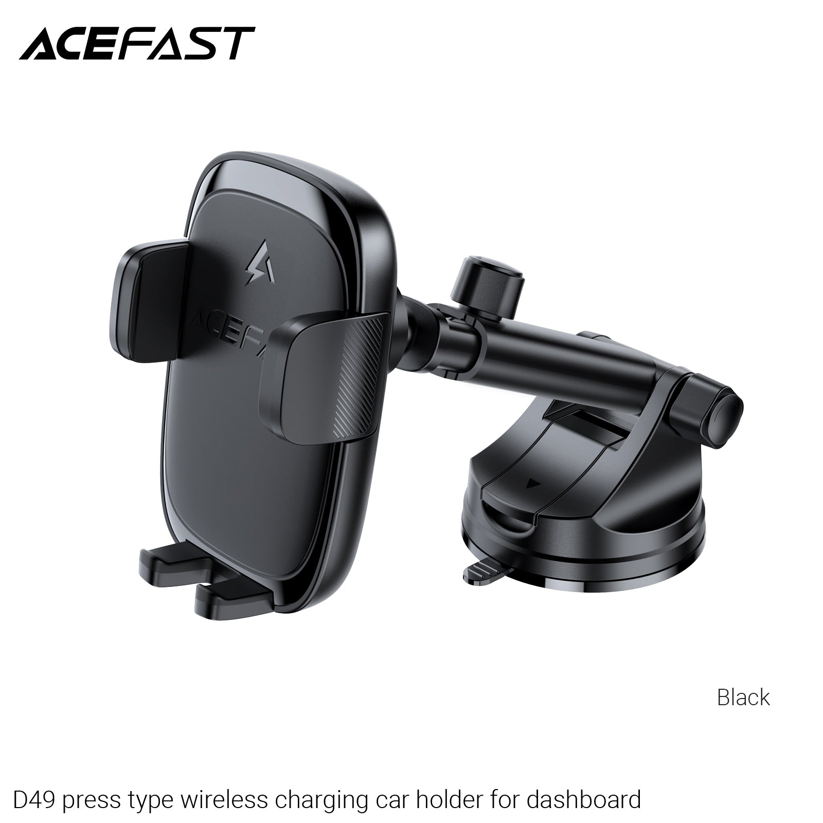 ACEFAST D49 Press Type Wireless Charging Car Holder for Dashboard