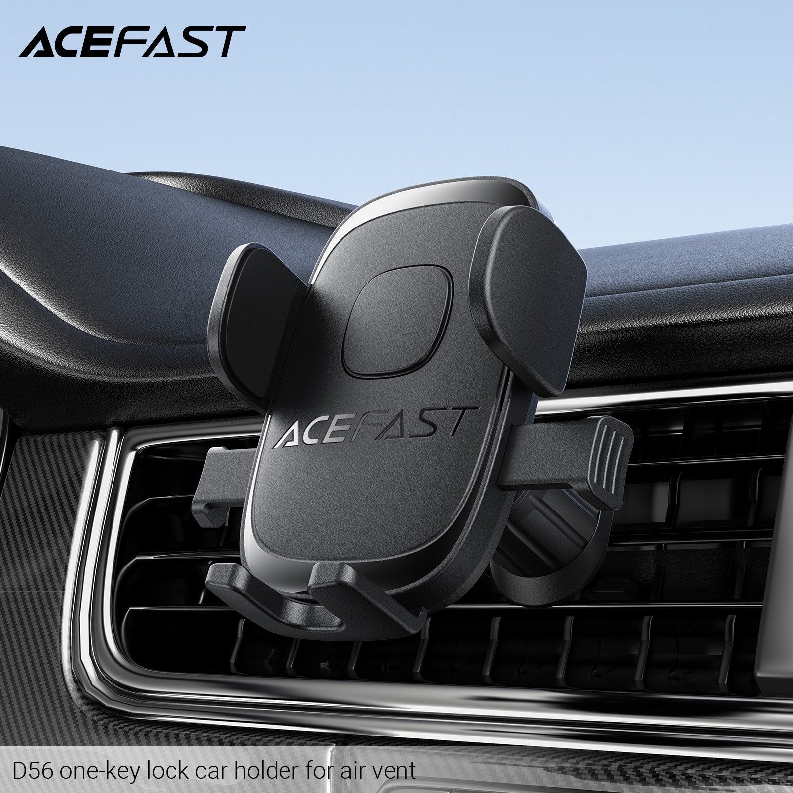 ACEFAST D56 One-Key Lock Car Holder for Air Vent