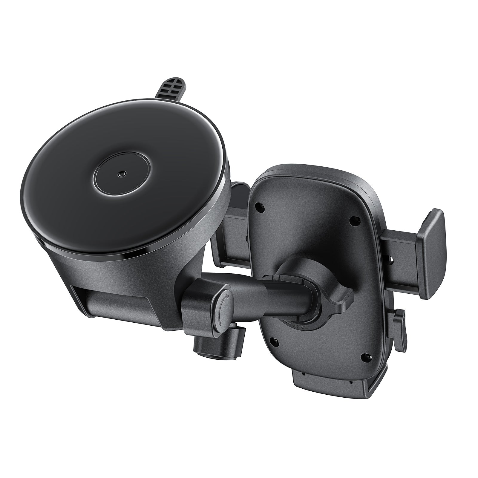 ACEFAST D57 One-key Lock Car Phone Holder for Dashboard Black