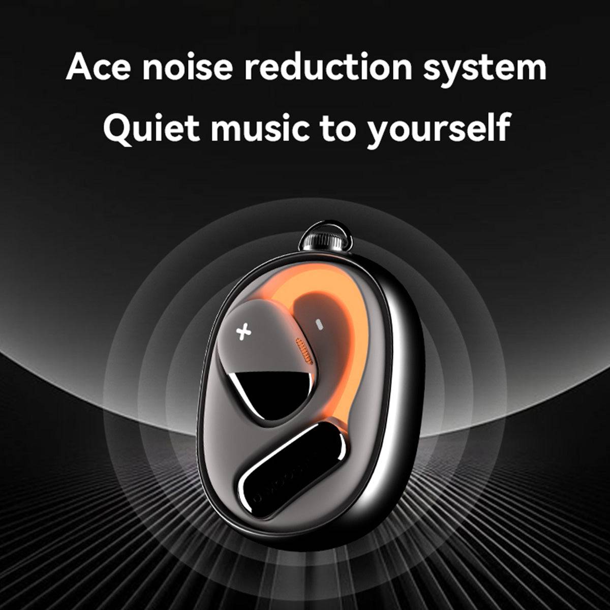 DMOOSTER D72 Open Ear ANC Bluetooth Wireless Earbuds with an advanced noise reduction system for immersive and private listening.