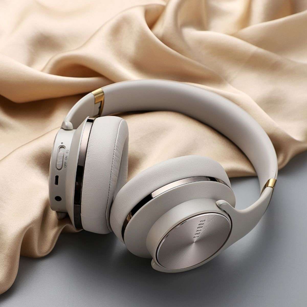 DOQAUS VOGUE 5 Bluetooth Headphones Grey- Hugmie